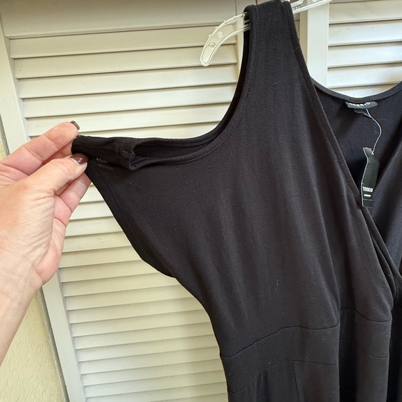 Torrid Elegant Black Women's Maxi Dress Sz 2X NEW - Picture 2 of 13